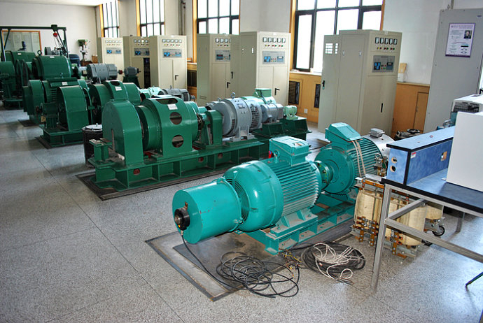 坡头镇某热电厂使用我厂的YKK高压电机提供动力安装尺寸